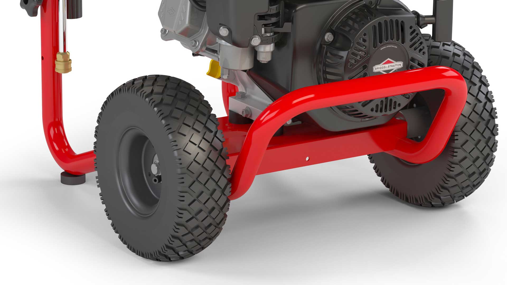3400 MAX PSI* / 2.8 MAX GPM* GAS PRESSURE WASHER